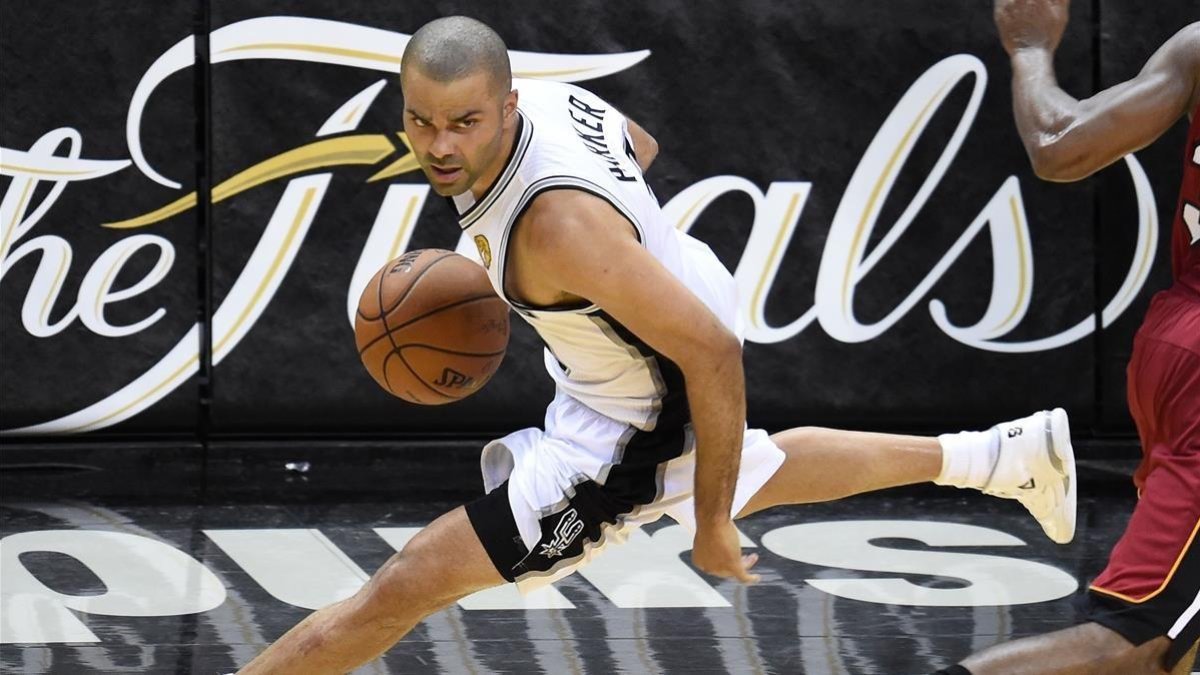 Tony Parker, en las finales de la NBA del 2014.-AFP / ROBYN BECK