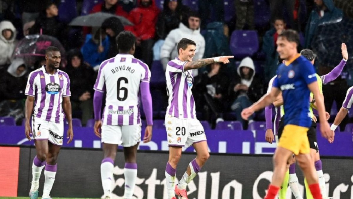 Juric, celebra el segundo. gol. / LALIGA