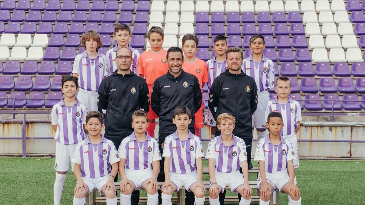 El Real Valladolid que participará en la Íscar Cup.-R. V.