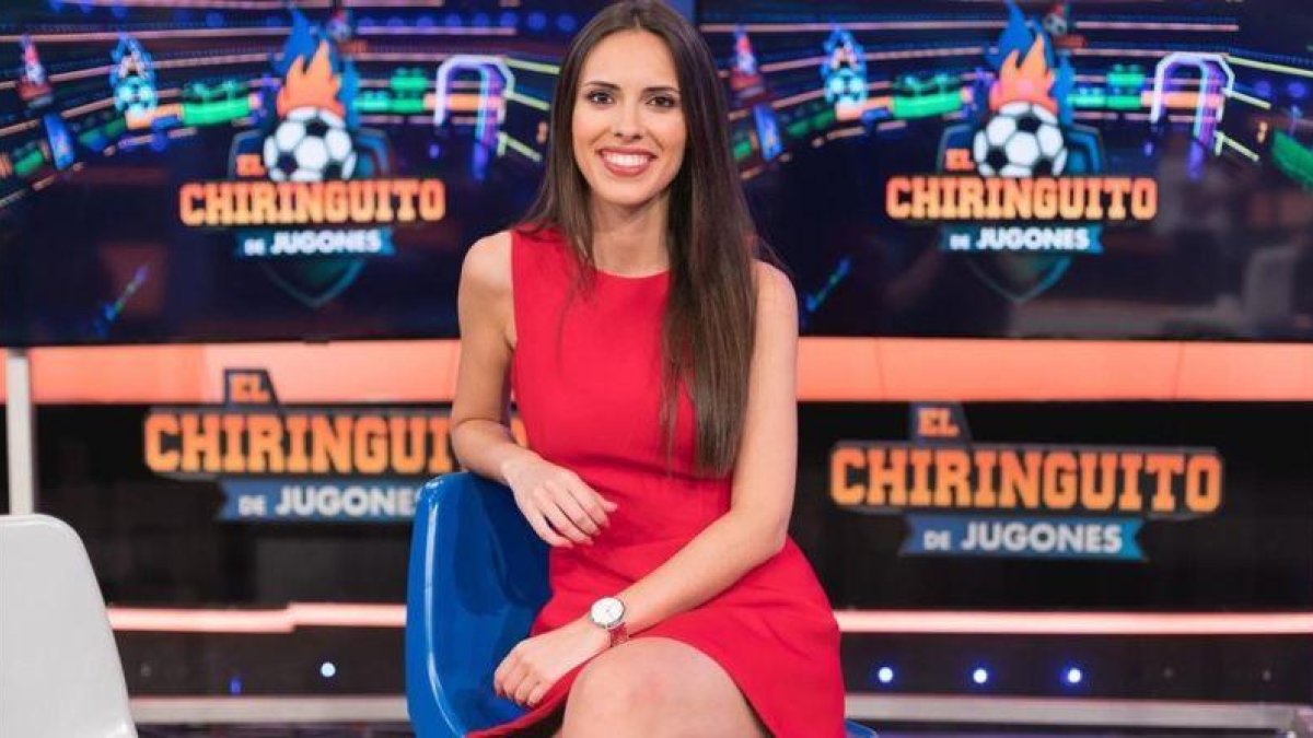Sandra Díaz, nuevo fichaje de 'El chiringuito de jugones'.-PEDRO VALDEZATE / ATRESMEDIA
