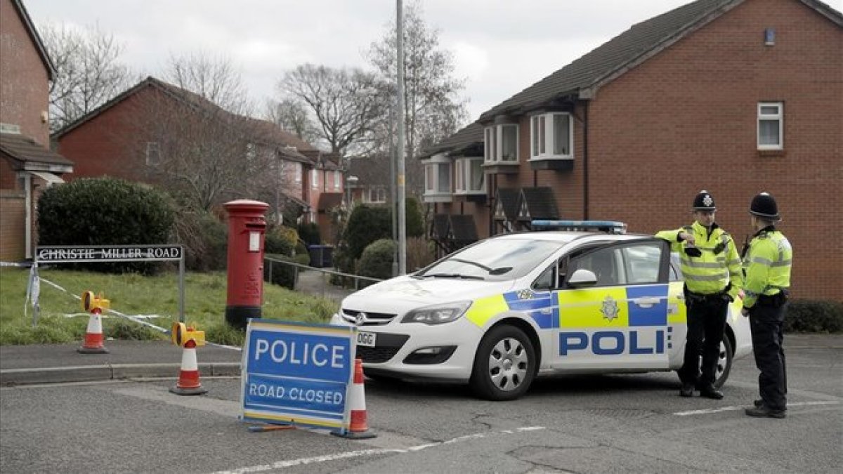 La policía británica en una foto de archivo.-MATT DUNHAM (AP)