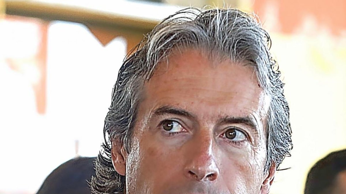 El ministro Íñigo de la Serna, en una visita a León hace días.-ICAL