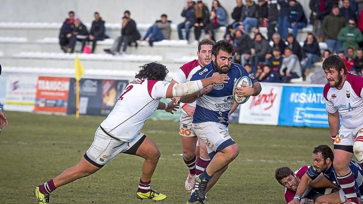 Alberto Blanco, en el partido de la Copa ante Alcobendas.-M. Á. SANTOS