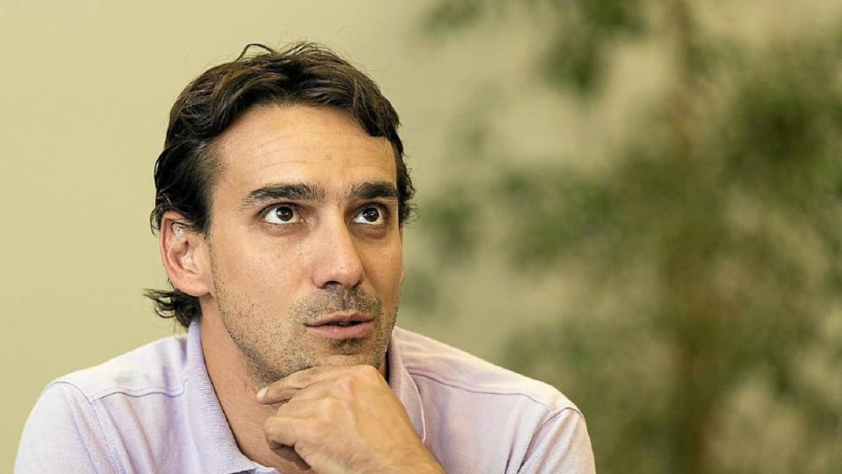Luis Miguel de la Fuente, presidente de la Federación de Peñas-Miguel Ángel Santos