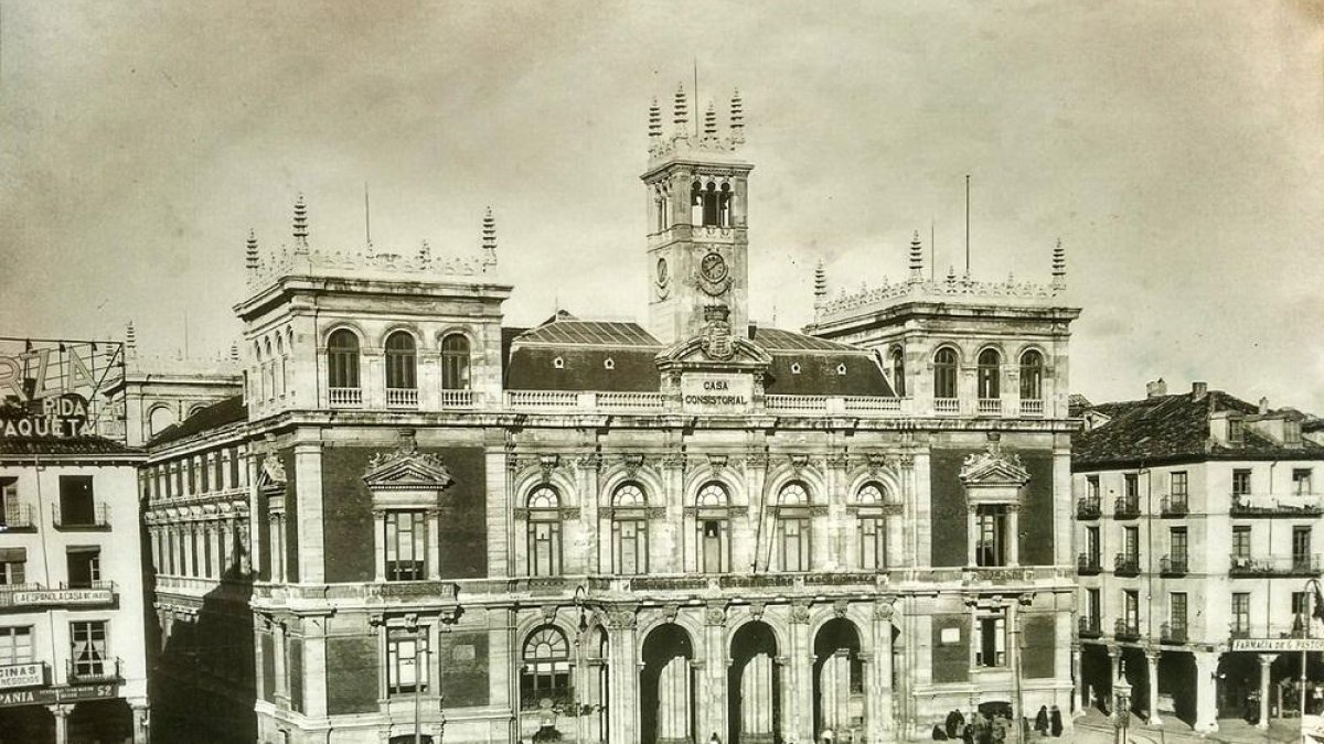 La antigua Plaza Mayor de Valladolid-