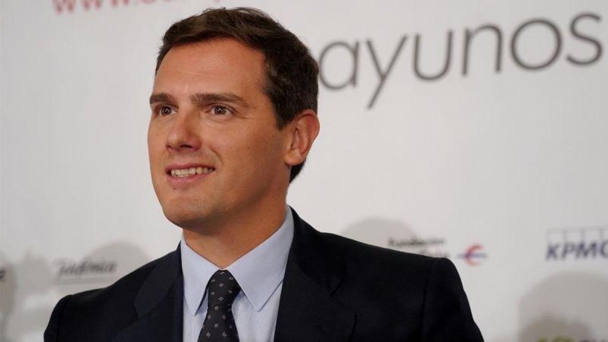 El presidente de Ciudadanos, Albert Rivera.-JOSE LUIS ROCA