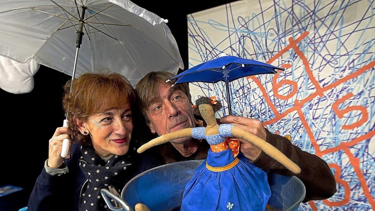 Ana Isabel Gallego y Ángel Sánchez presentarán en Feten ‘La granja’.-J. M. LOSTAU