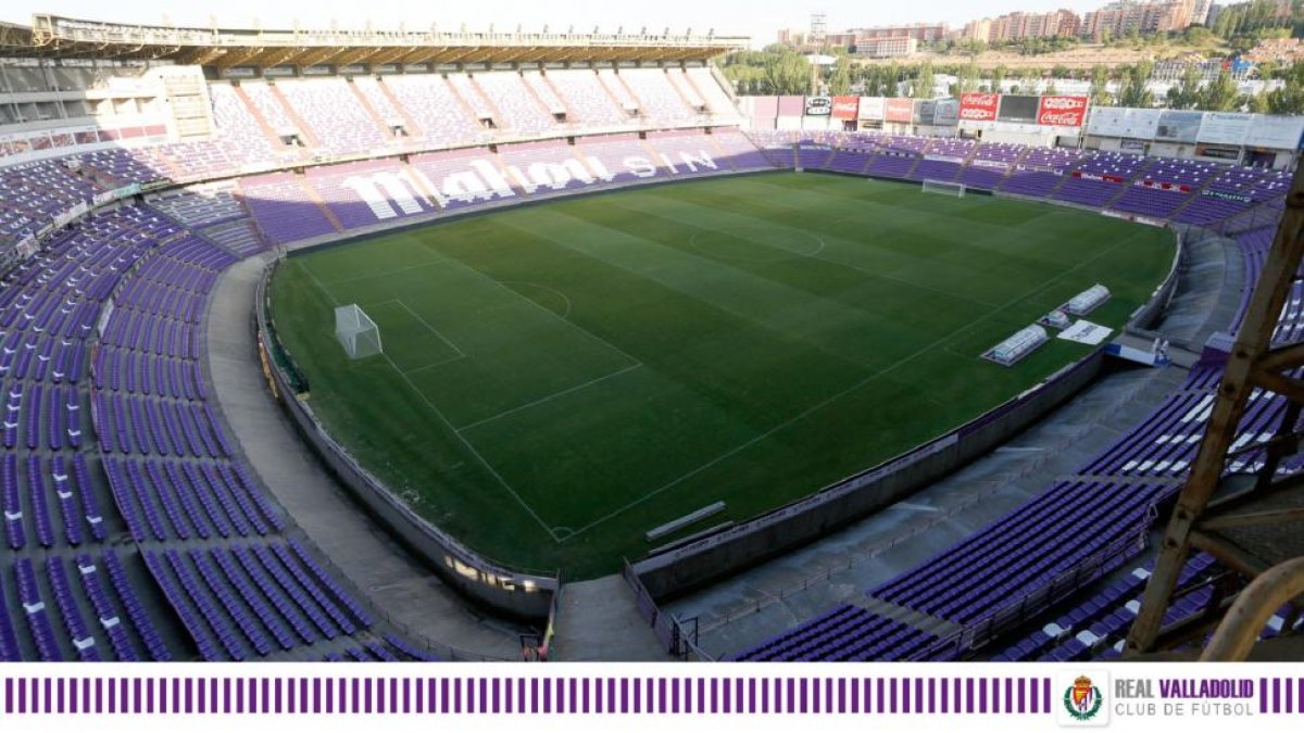 Vista panorámica del Estadio José Zorrilla, primera opción para albergar la final copera de rugby.-EL MUNDO