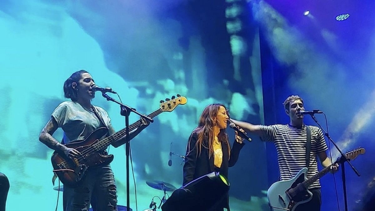 Nena Daconte en un concierto.- INSTAGRAM