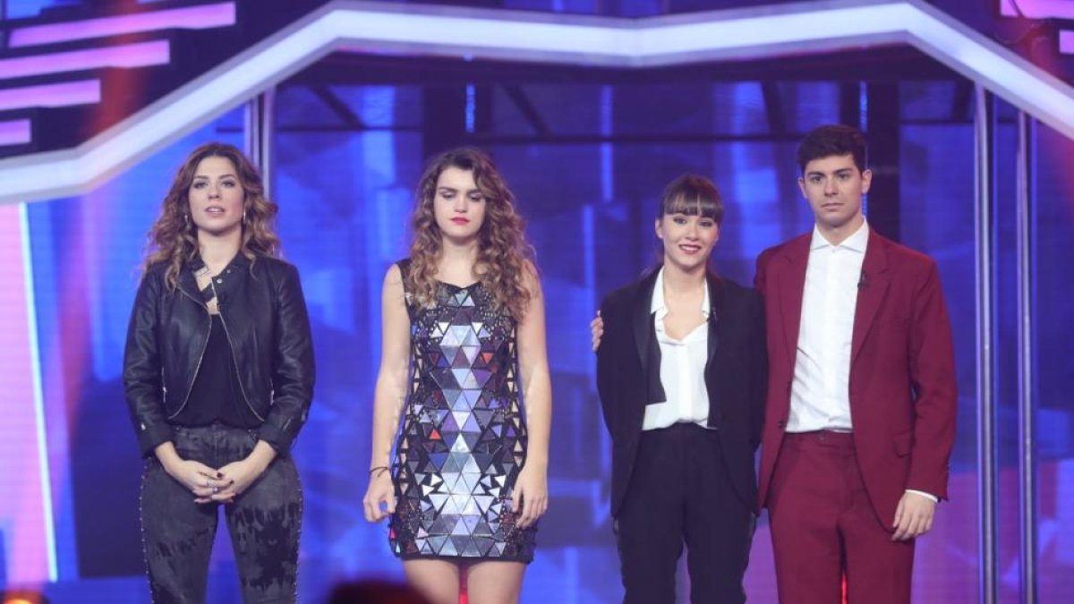 Miriam, Amaia, Aitana y Alfred-TWITTER