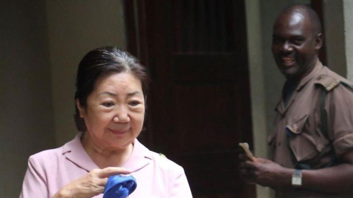 Yang Fenglan, conocida como la reina del marfil.-EFE