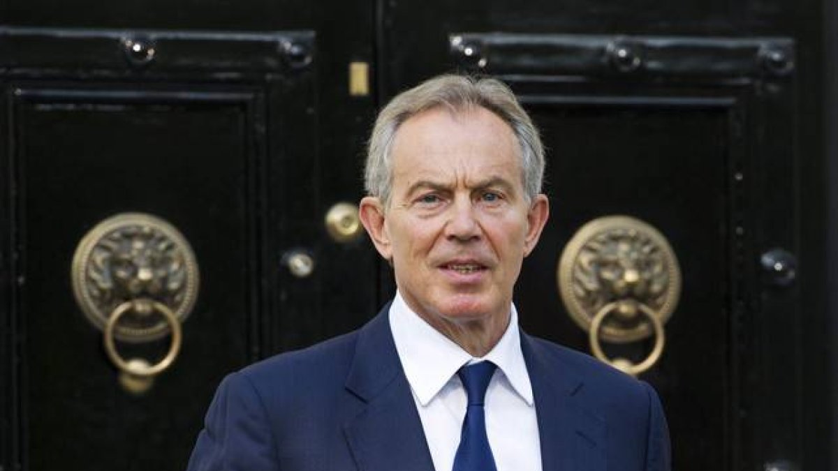 Fotografía de archivo del 28 de mayo de 2012 del ex primer ministro británico y enviado especial para Oriente Medio, Tony Blair.-Foto: EFE / FACUNDO ARRIZABALAGA