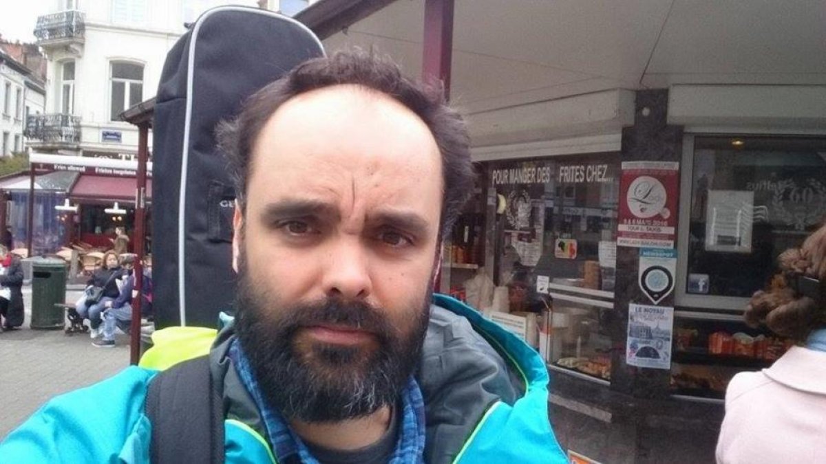El vallisoletano Pablo Crespo residente en Brusleas-ICAL