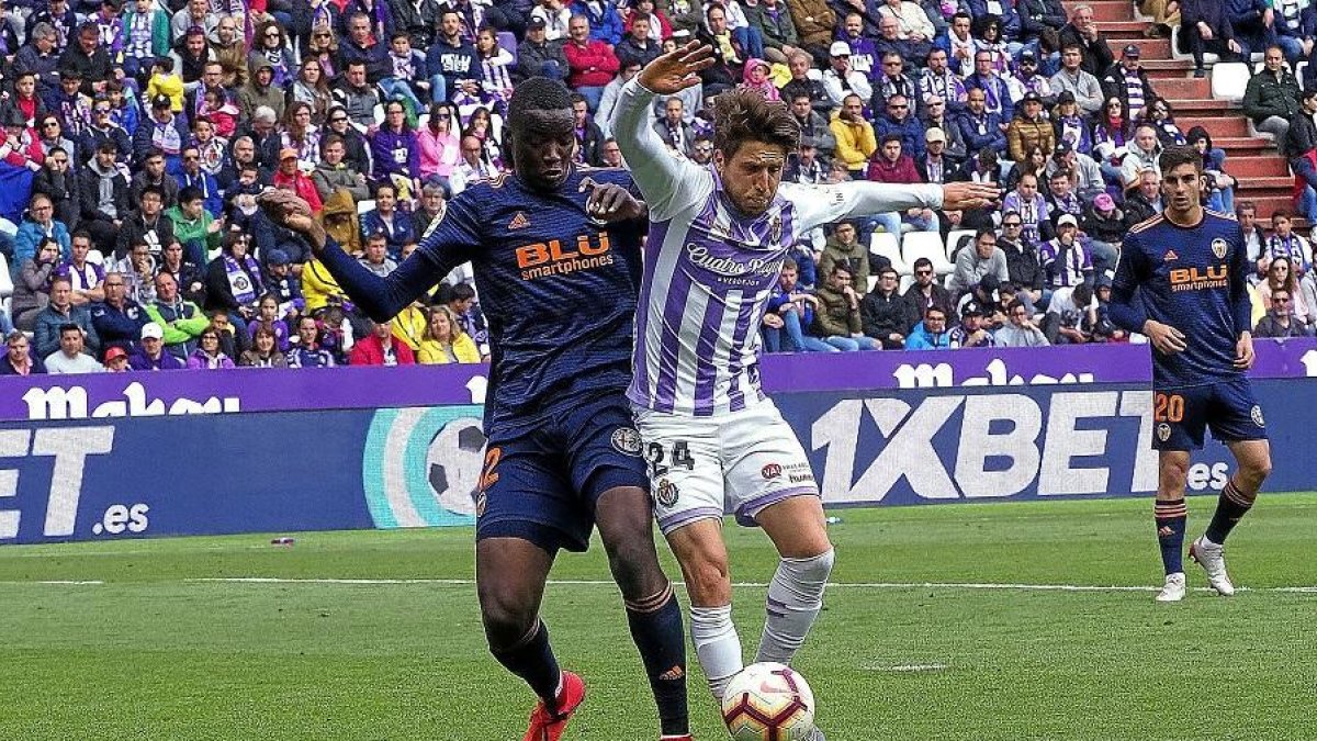 Partido Valladolid-Valencia-E. M.