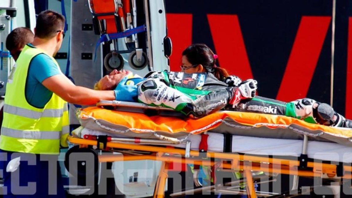 Kenny Noyes, dos años después de su gravísimo accidente en Motorland (Aragón).-NOYESCAMP.COM
