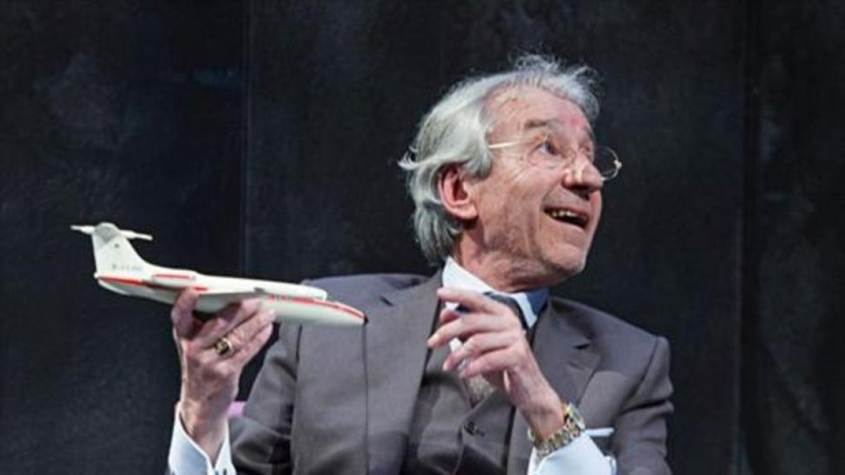 José Sacristán, en Muñeca de porcelana, de David Mamet.-ANTONIO CASTRO