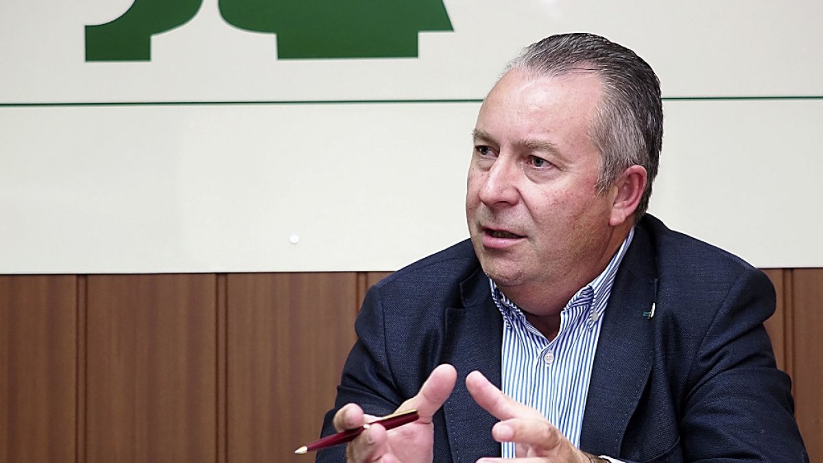 El presidente de Asaja Castilla y León, Donaciano Dujo. - PABLO REQUEJO