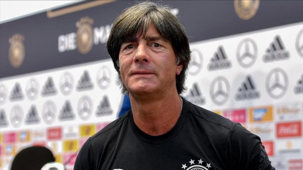 Joachim Löw en una rueda de prensa /-PERIODICO