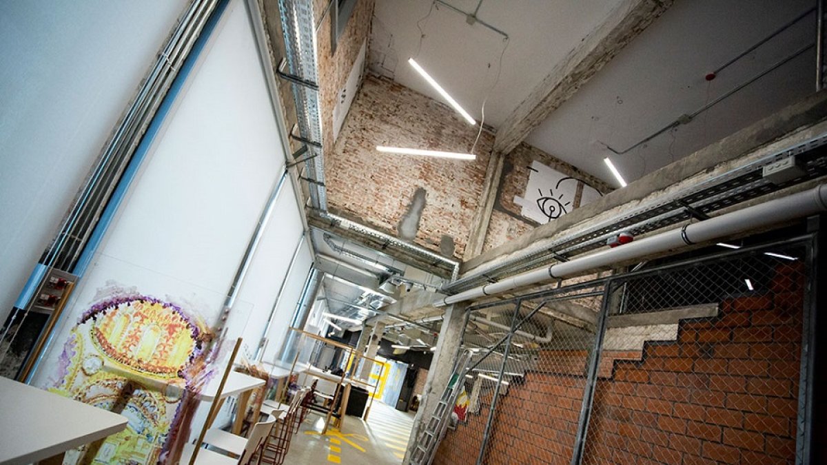 Fotografía del interior de Espacio Jóvenes Norte de Valladolid. -E. M.