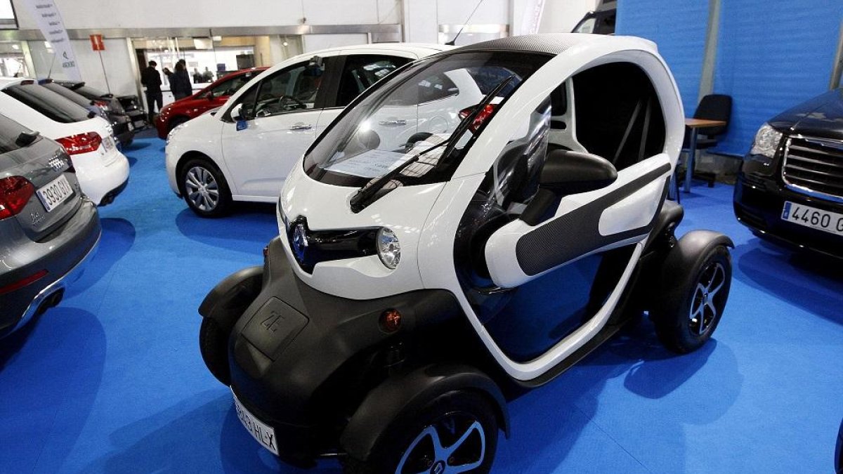 Coche eléctrico Twizzy.-ANTONIO MORENO
