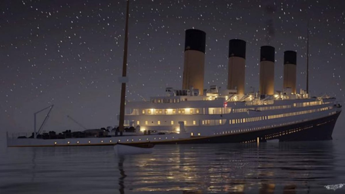 Una de las imágenes de la simulación del 'Titanic' de Titanic Honor and Glory.-