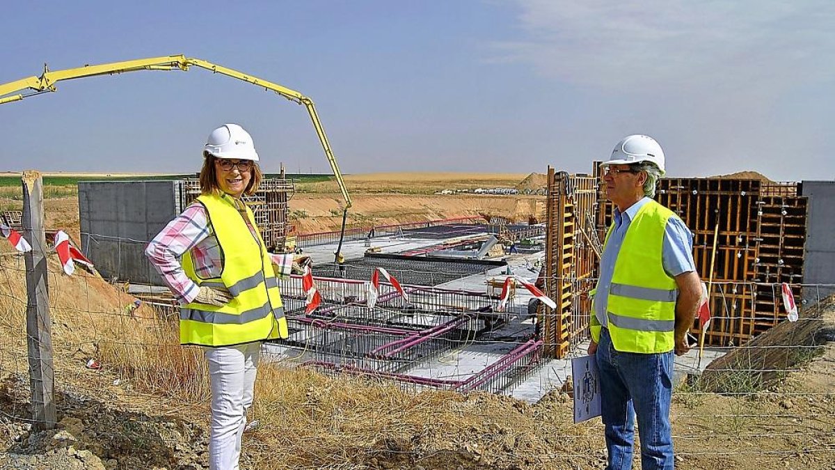 Obras de regadío Armuña, Salamanca, que comprende varios términos municipales.-ICAL