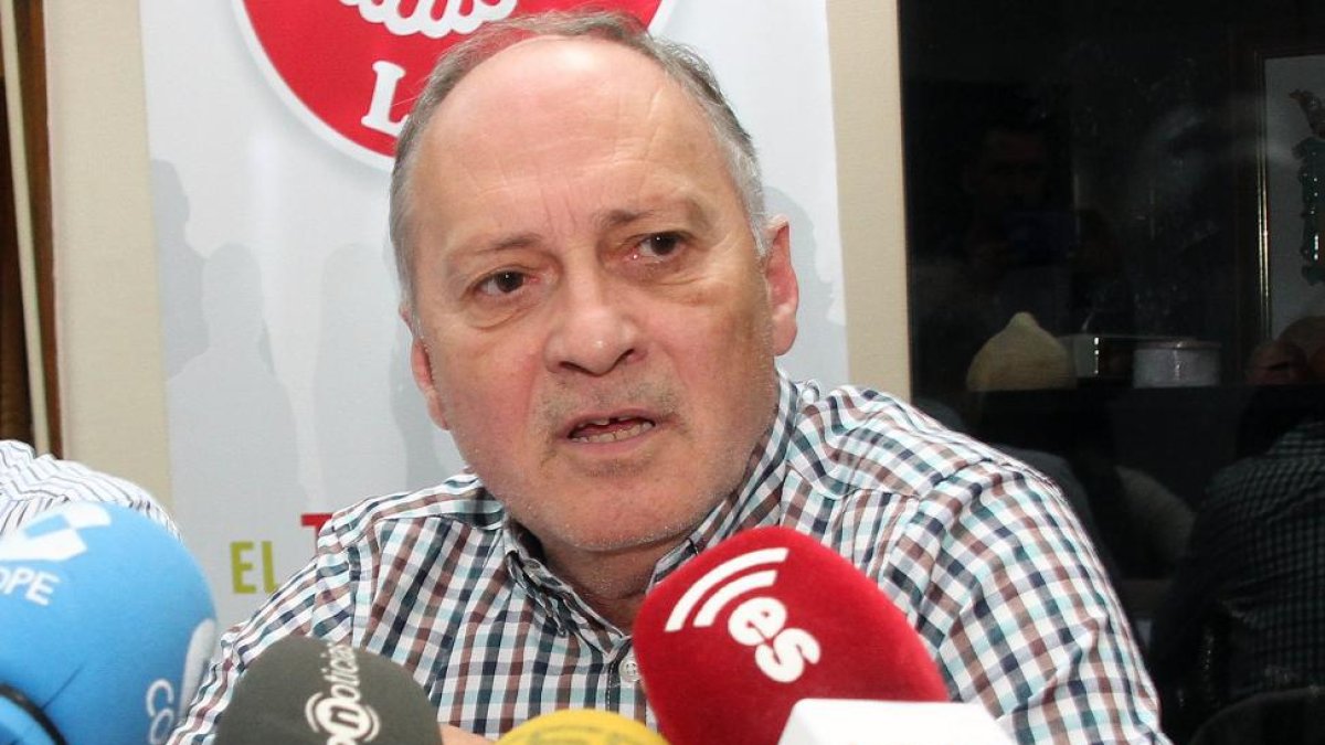 l secretario general de UGT en Castilla y León, Faustino Temprano-ICAL