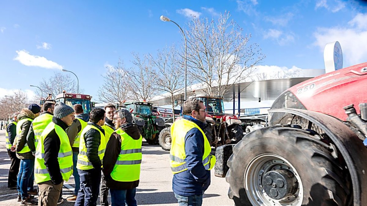 Movilización de agricultores en Soria. ICAL