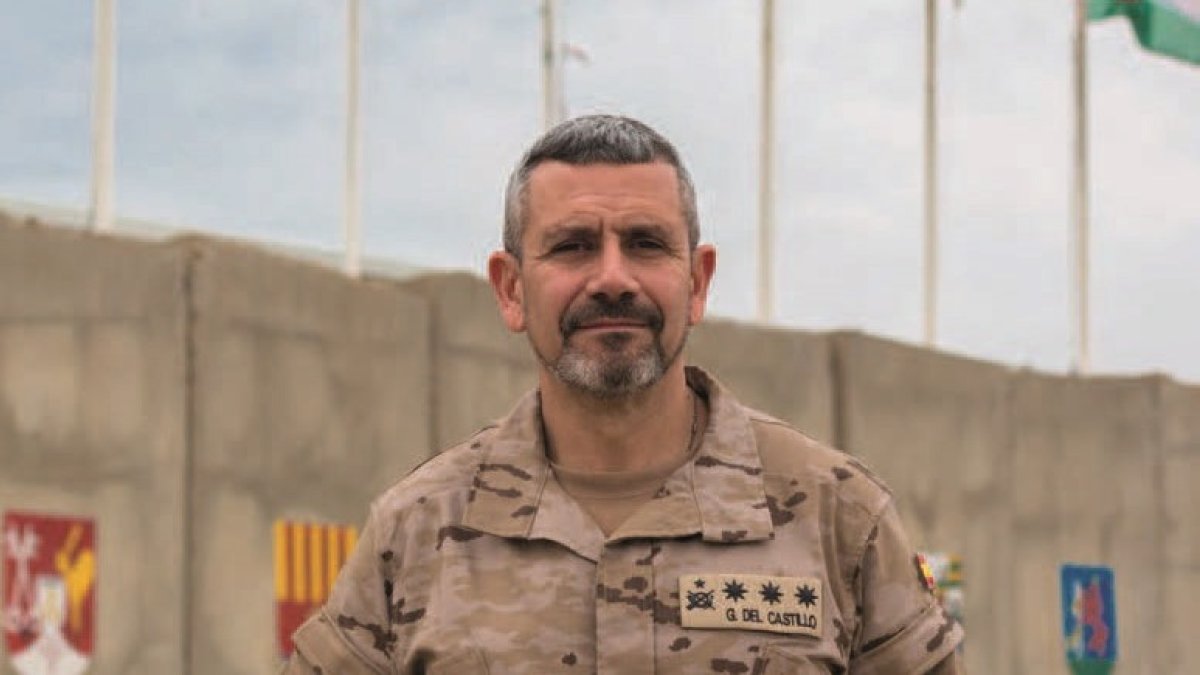 El general César García del Castillo.- E. M.
