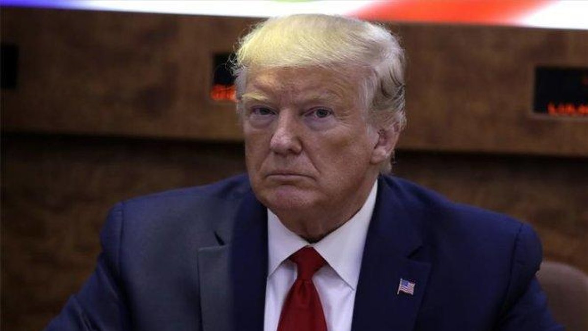 Donald Trump, presidente de los Estados Unidos.-AP