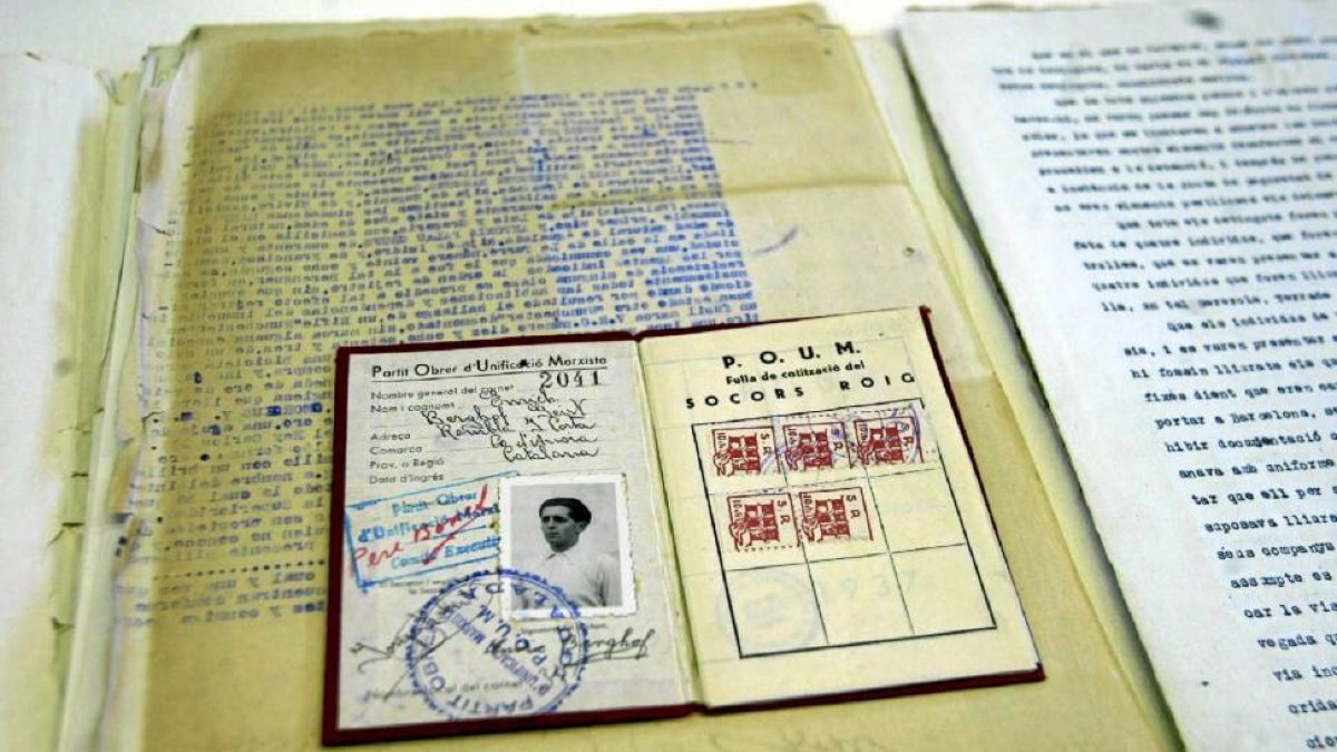 Documentos que llegaron a Sant Cugat procedentes de Salamanca-O. García