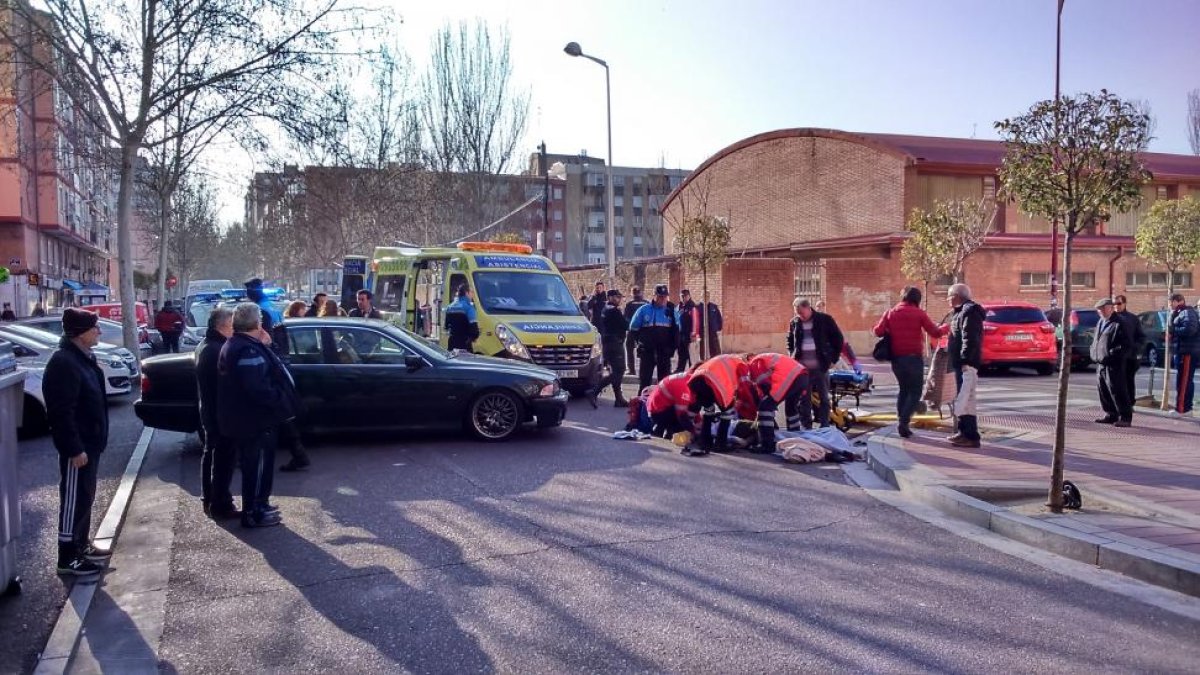 Atropello en la calle Pelícano en el que ha fallecido una mujer-ICAL