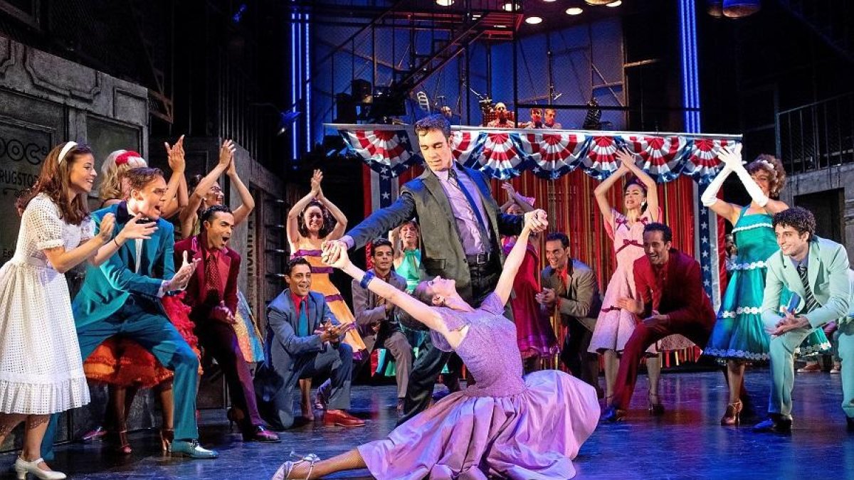 Una escena de ‘West Side Story’ que llegará al teatro Calderón entre el 19 y el 22 de septiembre.-E. M.