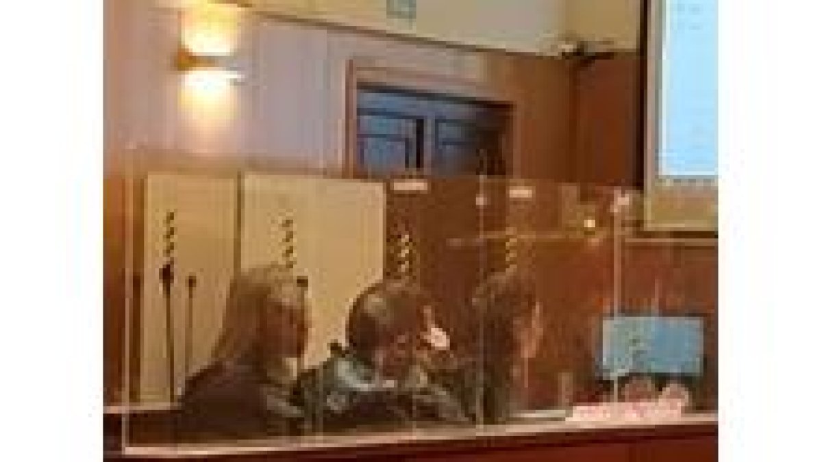 El acusado en la vista de la Audiencia de Valladolid. -EP