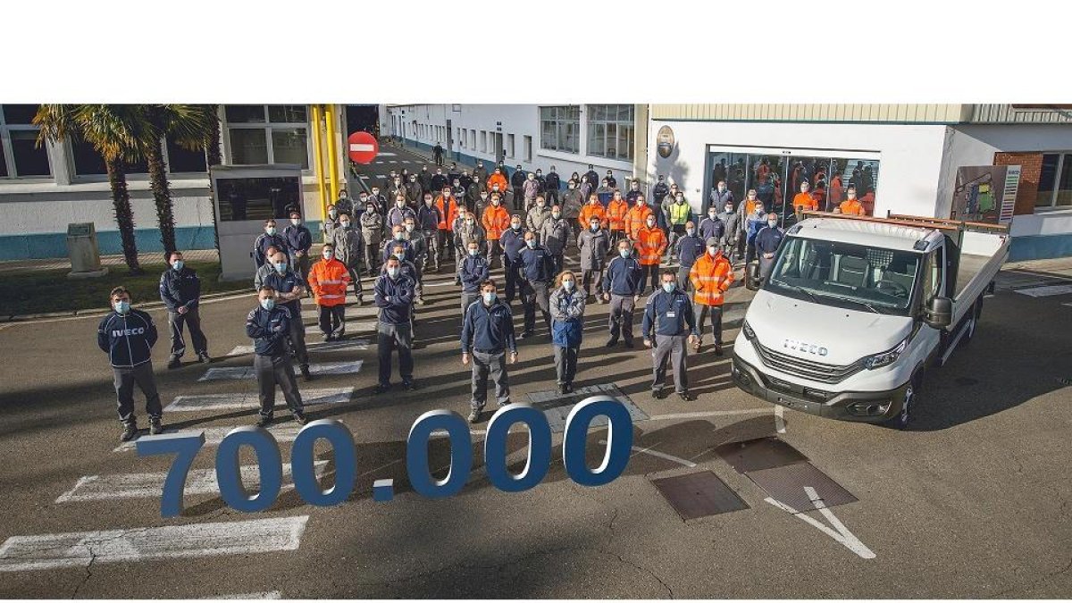 IVECO produce su 700.000 Daily en su planta de Valladolid. - IVECO