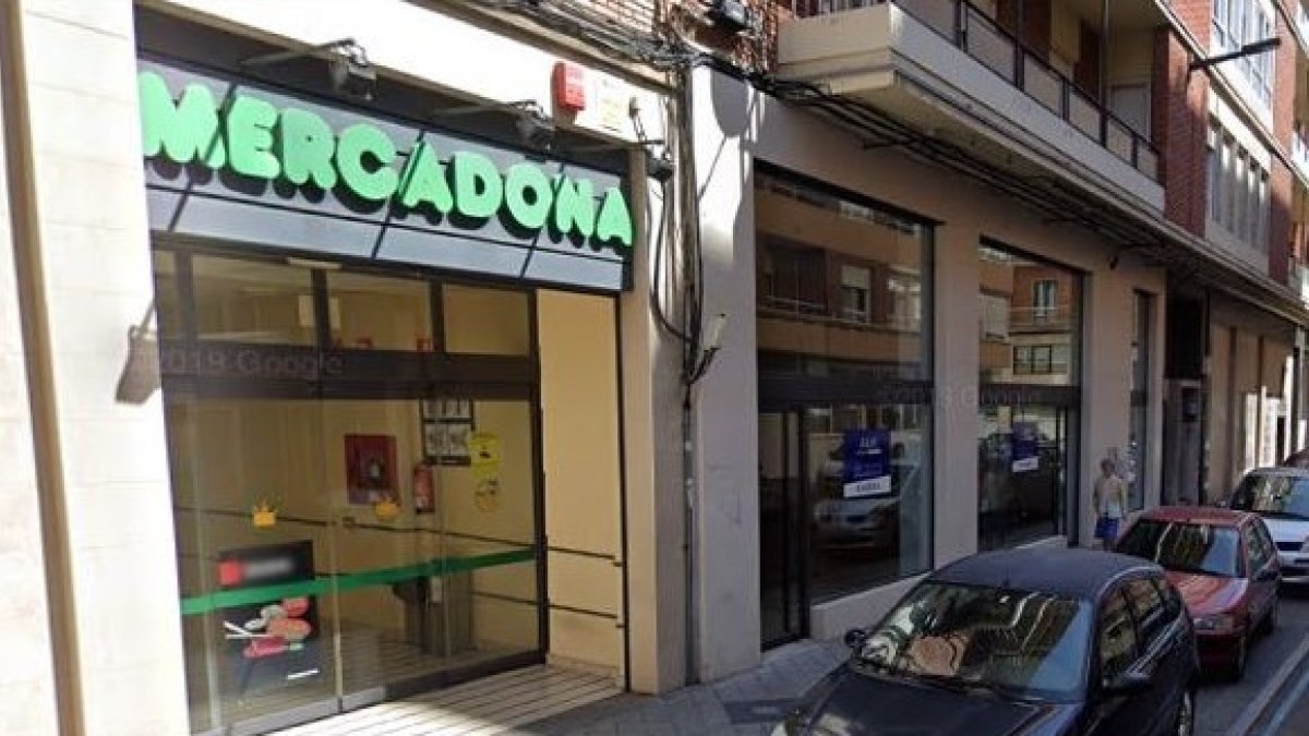 Tienda de Mercadona ubicada en la calle Independencia.