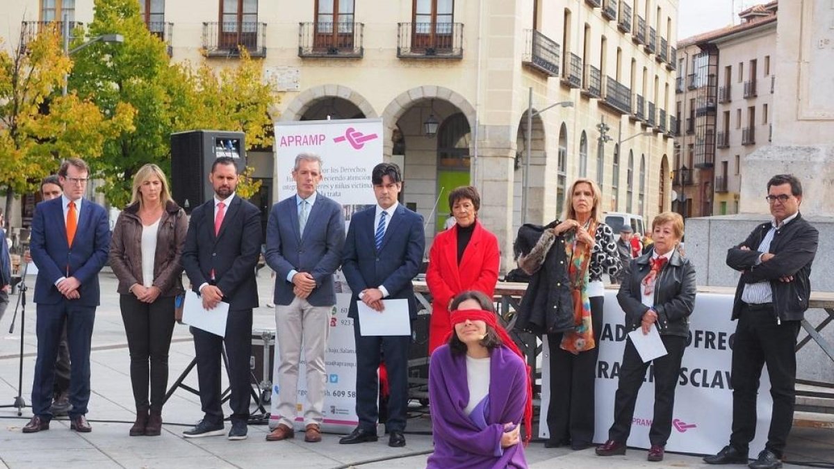 Acto con motivo del Día Internacional contra la Explotación Sexual y la Trata de Personas-EUROPA PRESS