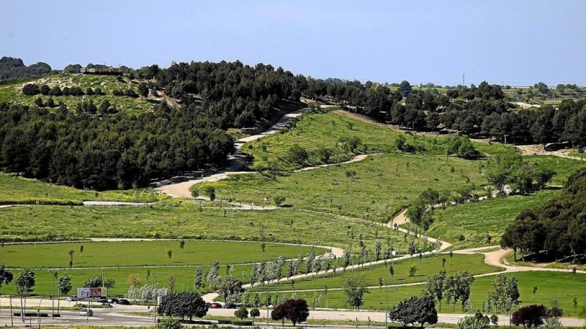 Parque Las Contiendas, en Valladolid.