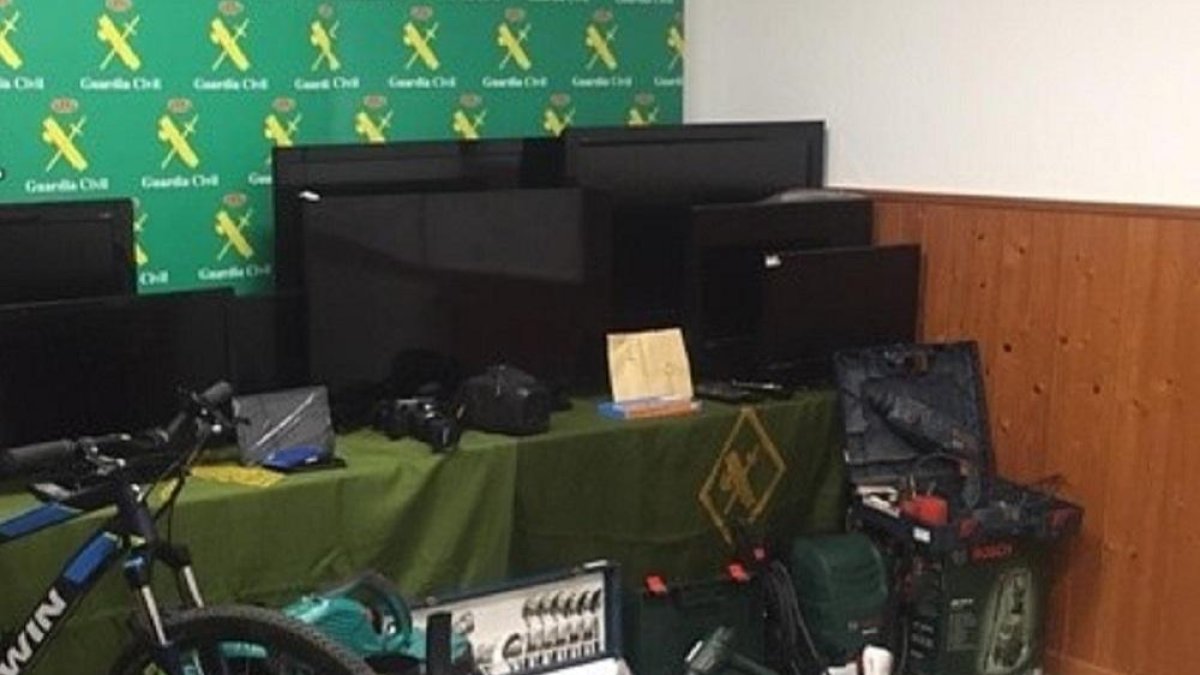 Material incautado por valor de 6.000 euros.-GUARDIA CIVILVALLADOLID