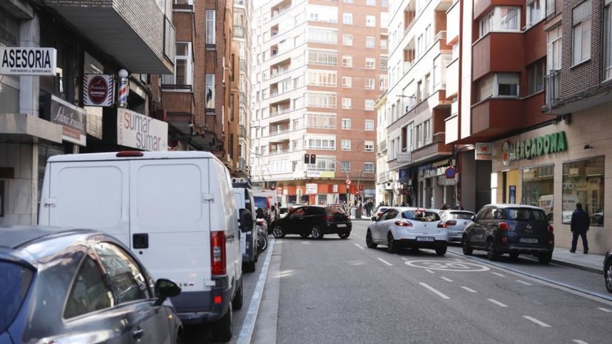 Calle Don Sancho de Valladolid, donde sucedieron los hechos. PHOTOGENIC
