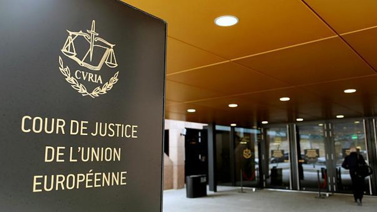El Tribunal de Justicia de la Unión Europea, Burselas, Bélgica-EURONEWS