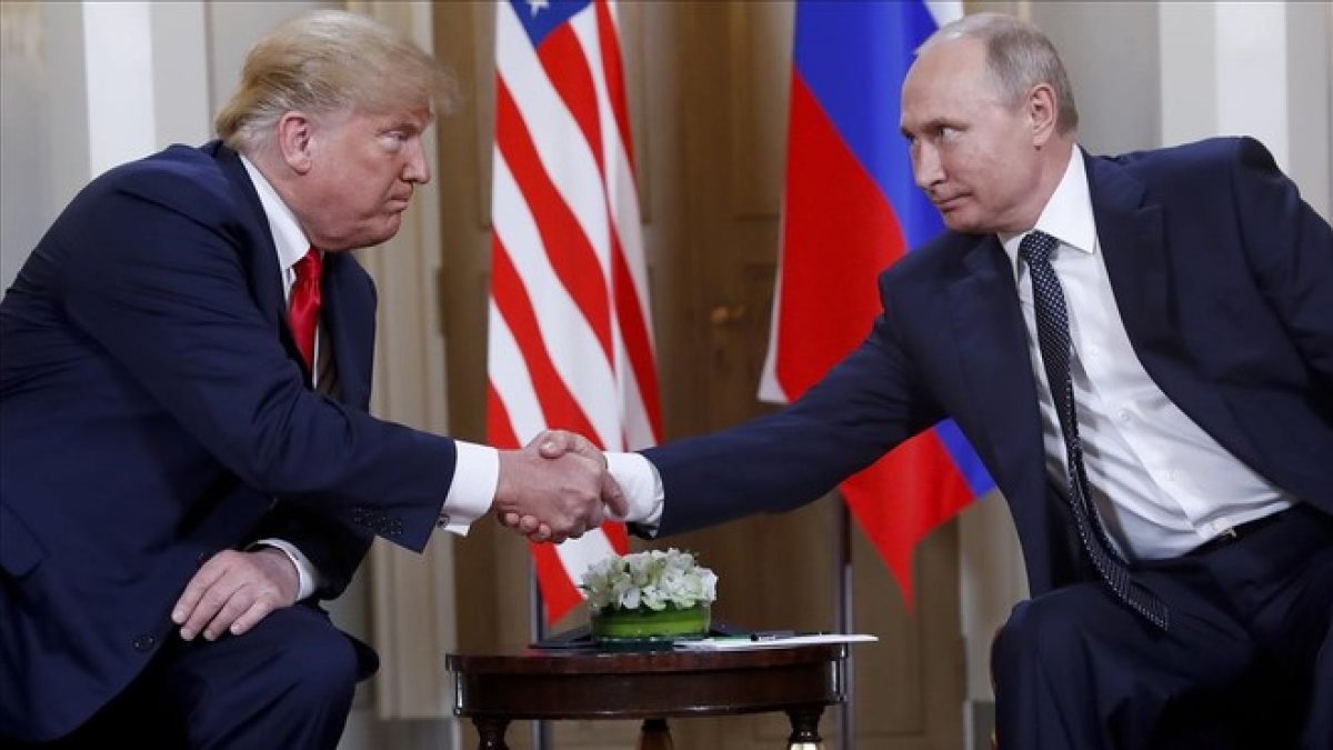 Trump y Putin, en Helsinki, el pasado 16 de julio de 2018.-AP / PABLO MARTÍNEZ MONSIVAIS