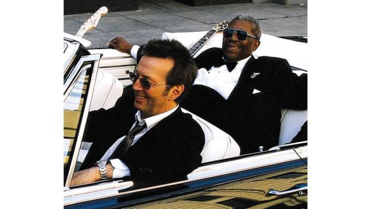 Eric Clapton y B.B. King, en una imagen de archivo.-Foto: ARCHIVO