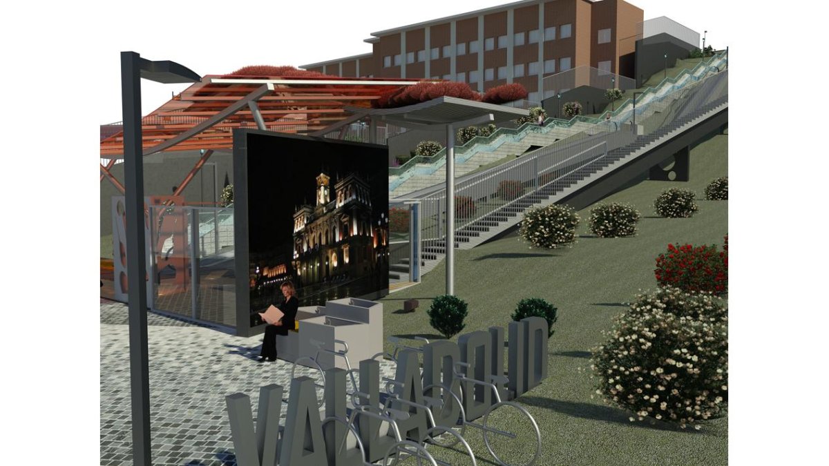 Proyecto de los elevadores de Parquesol . - EM