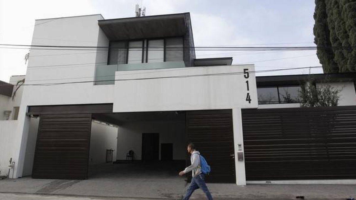 La casa de Omar Treviño, en Garza García.-Foto:   REUTERS / DANIEL BECERRIL