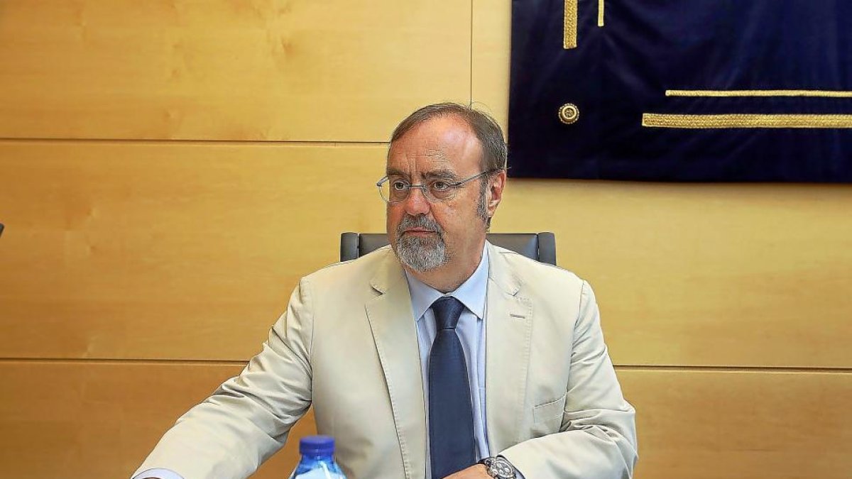 Fernando Rey, consejero de Educación, comparece sobre los presupuestos-ICAL