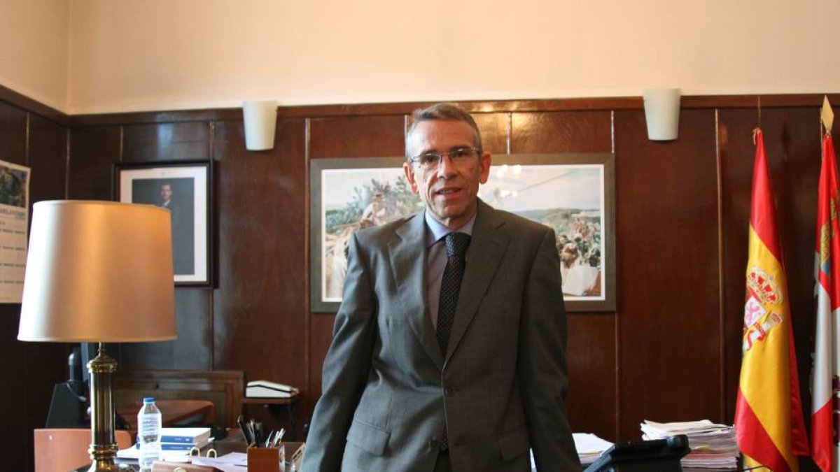 El presidente de la Audiencia Provincial de Segovia, Ignacio Pando-Ical