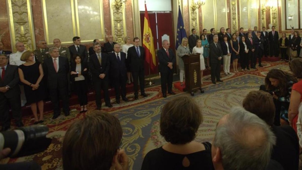Acto de homenaje a las víctimas del terrorismo.-DAVID CASTRO
