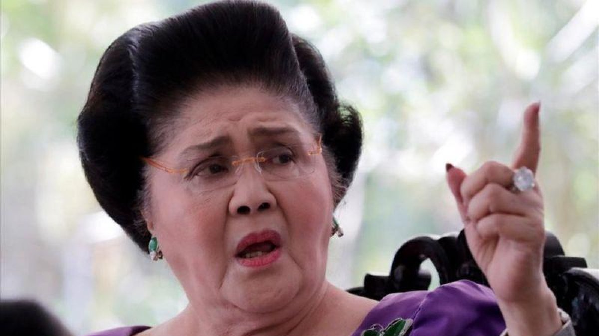 La exprimera dama filipina Imelda Marcos-FRANCIS R. MALASIG (EFE)