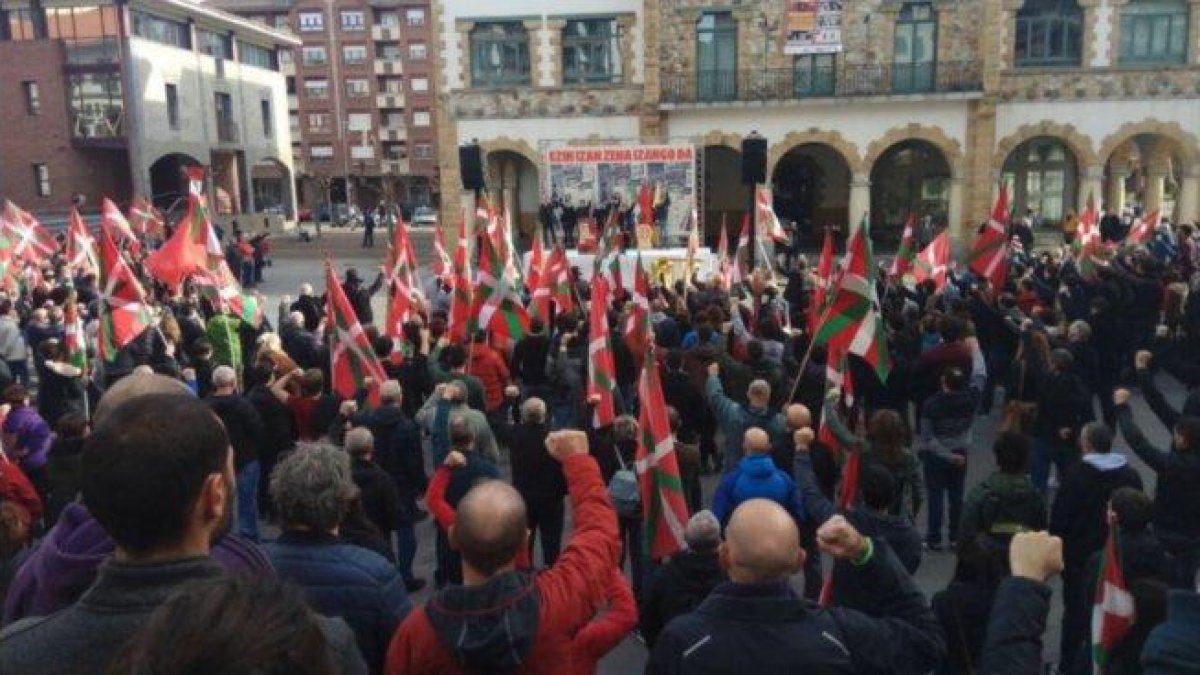 Homenaje al etarra Argala, celebrado el 23 de diciembre de 2018 en Arrigorriaga.-COVITE